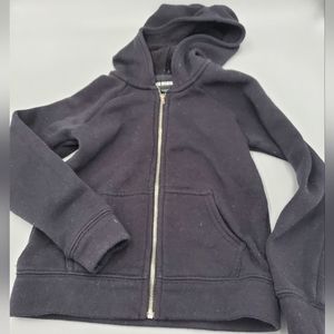 *Size 4T* Joe Boxer* Black Hooded Zip-Up Sweater With Separate Pockets.